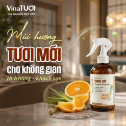 Mùi hương tươi mới giúp không gian nhà hàng khách sạn sạch sẽ và dễ chịu