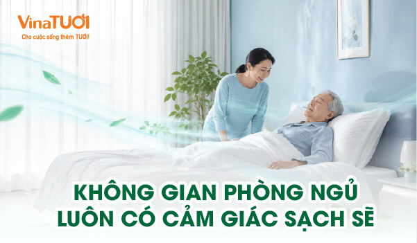 Không gian phòng ngủ gia đình làm sao để luôn giữ cảm giác sạch sẽ