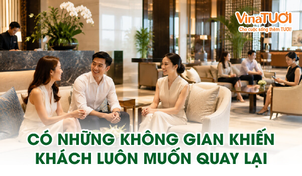 Không gian khách sạn tạo cảm giác thoải mái khiến khách hàng luôn muốn quay lại